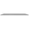 Bookshelf Boards 4 pcs Concrete Gray 15.7"x19.7"x0.6" Engineered Wood