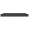 Bookshelf Boards 4 pcs Gray 23.6"x3.9"x0.6" Engineered Wood