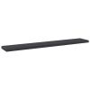Bookshelf Boards 4 pcs Gray 23.6"x3.9"x0.6" Engineered Wood