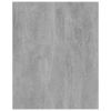 Bookshelf Boards 4 pcs Concrete Gray 15.7"x19.7"x0.6" Engineered Wood