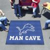NFL - Detroit Lions Man Cave Tailgater Rug 5'x6'