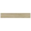 Bookshelf Boards 4 pcs Sonoma Oak 23.6"x3.9"x0.6" Engineered Wood
