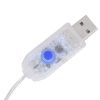 Star and Moon Fairy Lights Remote Control 138 LED Cold White