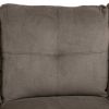 Brown Corduroy Living Room Sofa Set B