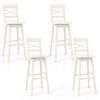 Swivel 30-Inch Bar Height Stool Set of 2 with Footrest